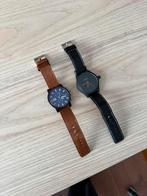 Lot de 2 montres oozoo, Bijoux, Sacs & Beauté, Enlèvement, Utilisé, Montre-bracelet, Autres marques