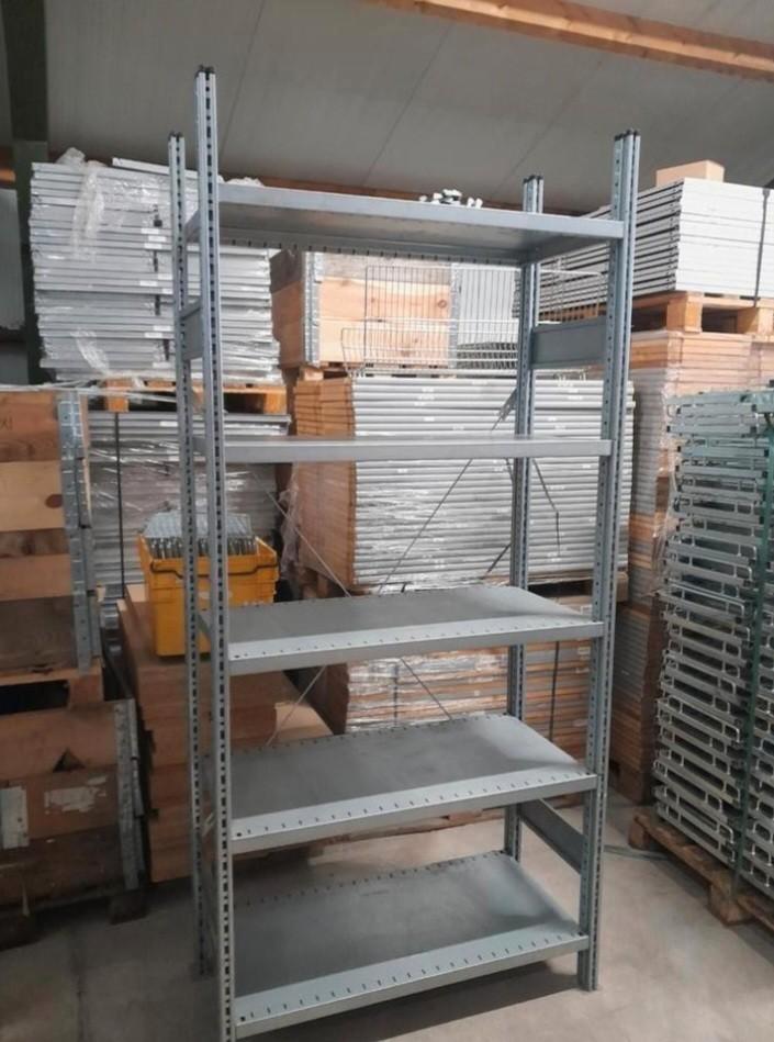 Partij Schafer R3000 legbordstelling magazijnstelling 5/10m., Zakelijke goederen, Kantoor en Winkelinrichting | Magazijn, Stelling en Opslag