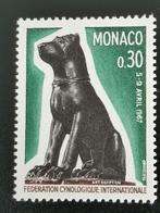 Monaco 1967 - Kynologie congres - honden - beeld Egypte **, Postzegels en Munten, Ophalen of Verzenden, Monaco, Postfris
