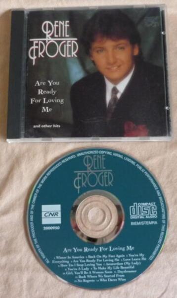 RENE FROGER Are you ready for loving me CD 14 tr 1994 CNR 20