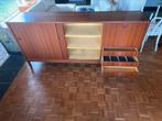 Dressoir / Buffet Teck Danois Jensen & Mølholm 1960 vintage, Maison & Meubles, Comme neuf