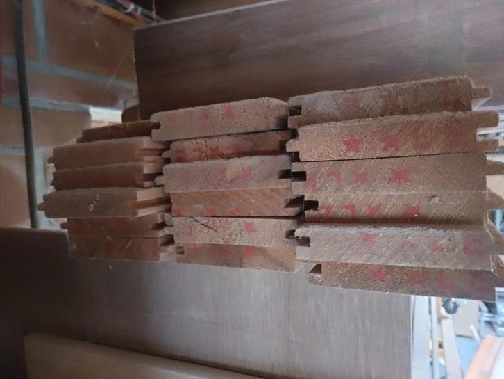 Massieve plankenvloer grenen, Doe-het-zelf en Bouw, Hout en Planken, Nieuw, Grenen, 300 cm of meer, Minder dan 25 mm, Ophalen of Verzenden