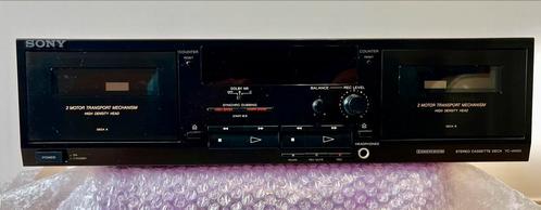 Sony TC-W490, Audio, Tv en Foto, Cassettedecks, Dubbel, Sony