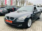 Bmw 520d e60 autm 1ste eigenaar volledige onderhoudsboekje, Auto's, BMW, Automaat, Zwart, Leder, Bedrijf