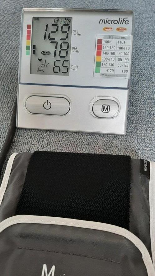 Zeer nauwkeurige Microlife bloeddrukmeter in NIEUWSTAAT, Diversen, Verpleegmiddelen, Zo goed als nieuw, Ophalen of Verzenden