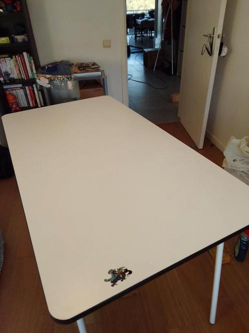 Urgent-table avec tréteaux, Huis en Inrichting, Bureaus, Gebruikt, Bureau, Ophalen