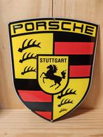 Porsche emaille plaat, Verzamelen, Ophalen of Verzenden, Zo goed als nieuw, Reclamebord