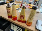 Oude SHELL olie blikken, Ophalen of Verzenden, Gebruikt, Verpakking