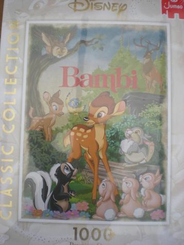 jumbo puzzel disney (Bambi- classic collection 1000  stukjes beschikbaar voor biedingen