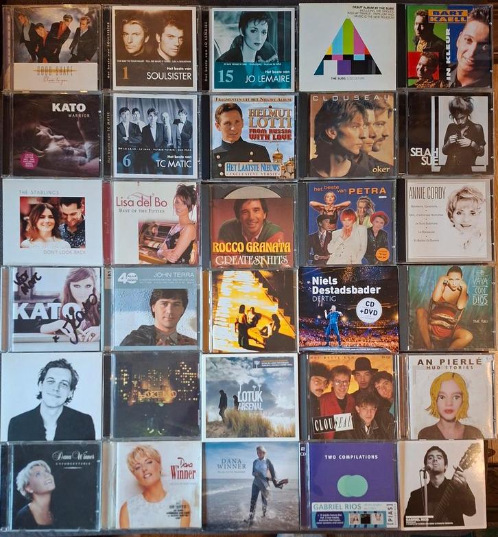 30 CDS TE KOOP MADE IN BELGIUM, Cd's en Dvd's, Cd's | Schlagers, Zo goed als nieuw, Boxset, Ophalen of Verzenden
