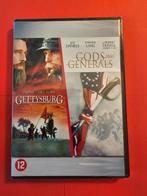 Dvd Gettysburg en dvd Gods and generals, Ophalen of Verzenden, Zo goed als nieuw