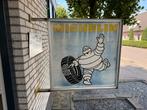 MICHELIN oud garage reclamebord, Ophalen, Gebruikt, Reclamebord