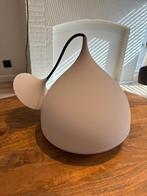 Modern en tijdloos hanglamp E27/20W wit, Huis en Inrichting, Lampen | Hanglampen, Ophalen, Zo goed als nieuw, Kunststof, Strak