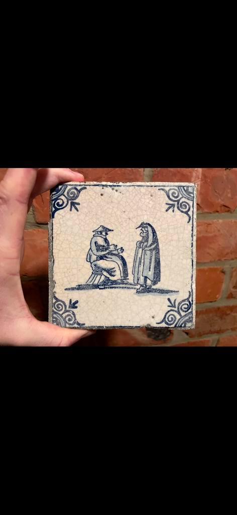 Delfts blauwe tegels, Antiek en Kunst, Antiek | Wandborden en Tegels, Ophalen