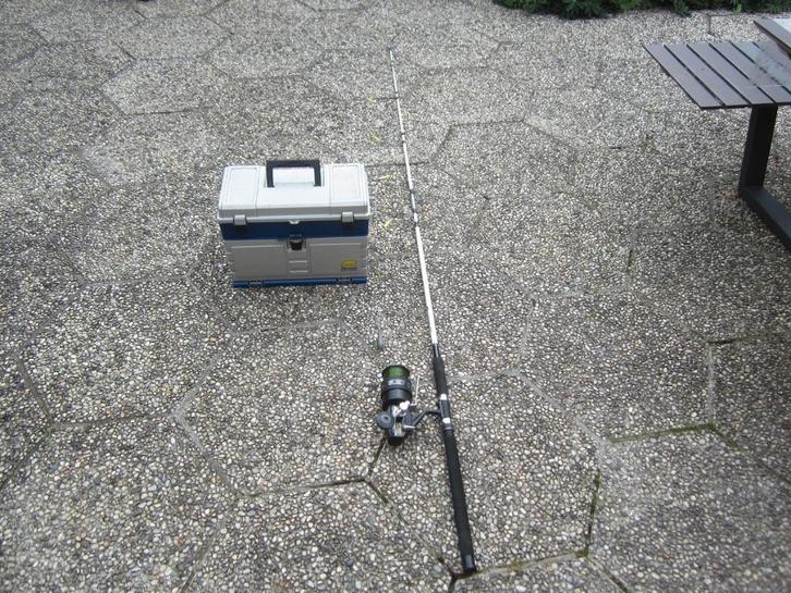 Gros lot de matériel pour la pêche en mer, Watersport en Boten, Hengelsport | Zeevissen, Gebruikt, Complete set, Ophalen