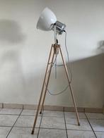 Industriele staanlamp, Ophalen, 100 tot 150 cm, Zo goed als nieuw, Metaal