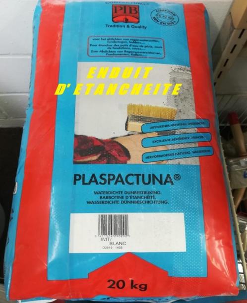 enduit étanchéité PLASPACTUNA, citerne, cave, pièce d'eau, Bricolage & Construction, Isolation & Étanchéité, Neuf, Enlèvement