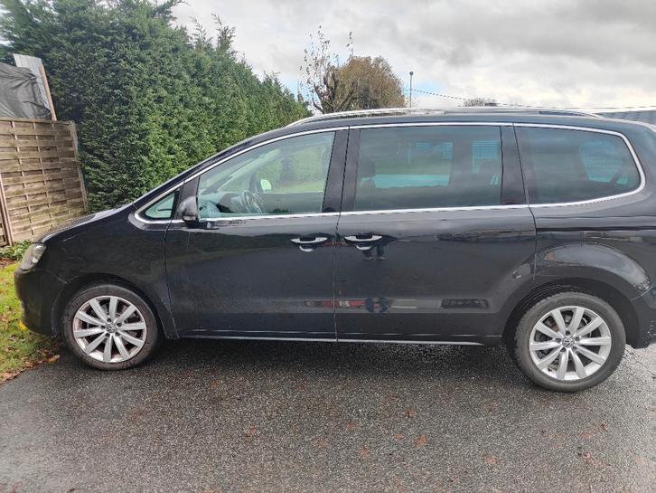 Sharan noire 7 places, Auto's, Volkswagen, Particulier, Sharan, Adaptive Cruise Control, Airbags, Airconditioning, Android Auto