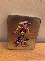 LUCKY LUKE - VINTAGE SIGARETTENKOKER, Ophalen of Verzenden, Gebruikt, Gebruiksvoorwerp