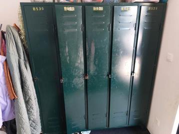 Metalen lockerkast/ opberg- of schoenenkast, Huis en Inrichting, Kasten | Lockerkasten, Ophalen, Gebruikt