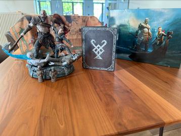 God of War + Atreus statue (geen game) beschikbaar voor biedingen