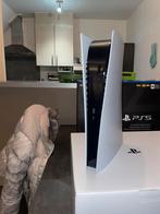 PS5 Digital Edition – Zo goed als nieuw + accessoires, Games en Spelcomputers, Spelcomputers | Sony PlayStation 5, Ophalen, Gebruikt
