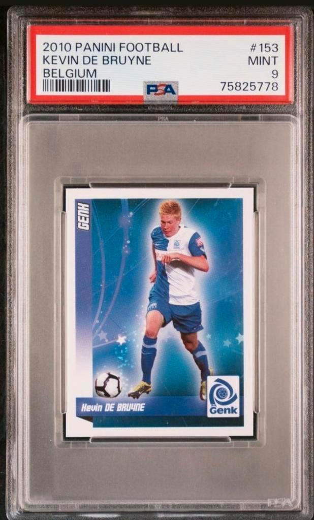Kevin De Bruyne Rookie Sticker PSA 9, Hobby en Vrije tijd, Stickers en Plaatjes, Nieuw, Sticker, Ophalen of Verzenden