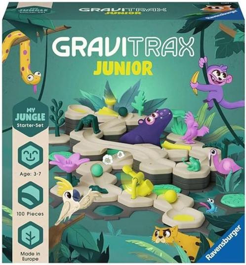 Knikkerbaan GraviTrax Junior Starterset Jungle - ***NIEUW***, Enfants & Bébés, Jouets | Éducatifs & Créatifs, Construction, Puzzles