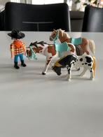 Playmobil western paarden met cowboy, Kinderen en Baby's, Ophalen of Verzenden, Zo goed als nieuw