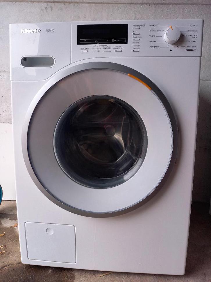 Jonge wasmachine Miele W1  A+++ 8kg 1600 t/m, Elektronische apparatuur, Wasmachines, Gebruikt, Voorlader, 6 tot 8 kg, 1200 tot 1600 toeren