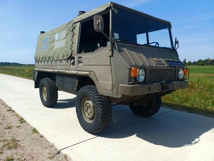 puch pinzgauer 710M 4x4**ex Oostenrijks leger**, Auto's, Overige Auto's, Bedrijf, Te koop, 4x4, Benzine, Euro 1, SUV of Terreinwagen