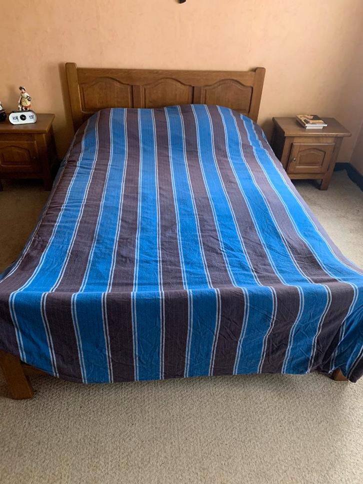 2 volledige retro slaapkamers – eik en hout, Huis en Inrichting, Slaapkamer | Complete slaapkamers, Ophalen