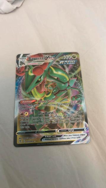 Rayquaza vmax, Enlèvement ou Envoi, Comme neuf