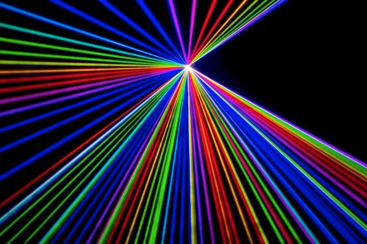 Nieuwe FIRST CLASS 1.6W RGB LASER 25KPPS, Muziek en Instrumenten, Licht en Laser, Nieuw, Licht, Geluidgestuurd, Kleur, Stroboscoopeffect