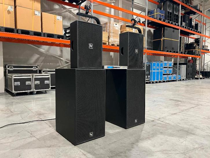 Electro-Voice (EV): 2x Rx118S 2x PX1122M 1x DC-One, TV, Hi-fi & Vidéo, Enceintes, Utilisé, Ensemble surround complet, 120 watts ou plus