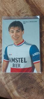 Set fotokaarten Amstel Bier 1987 wielrennen fietsen team, Comme neuf, Enlèvement ou Envoi