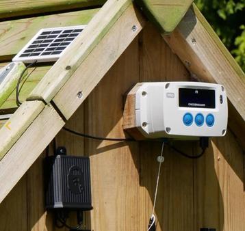 Chickenguard Pro solar: hokopener op zonne energie