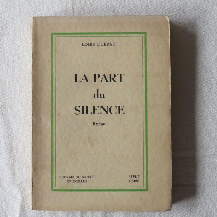Belgische literatuur Louis Dubrau, Antiek en Kunst, Antiek | Boeken en Manuscripten, Ophalen of Verzenden