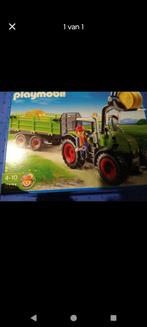 Playmobil grote tractor met aanhanger, Ophalen, Zo goed als nieuw, Complete set