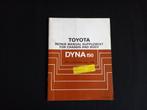 Cahier d'atelier sur les suppléments Toyota Dyna, Enlèvement ou Envoi