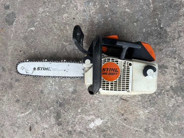 Tronçonneuse élagueuse stihl ms 200 t, Jardin & Terrasse, Outils à main, Comme neuf, Enlèvement