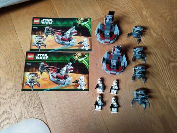 lego star wars clone troopers vs droideka's 75000