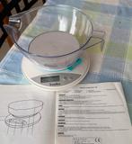Balance de cuisine digitale avec bol, Electroménager, Balances, Enlèvement, Comme neuf, Balance de cuisine