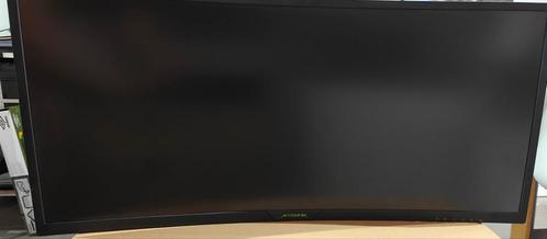 34 inch Ultrawide Curved LED Gaming Monitor incl. arm, Computers en Software, Monitoren, Zo goed als nieuw, 61 t/m 100 Hz, DisplayPort