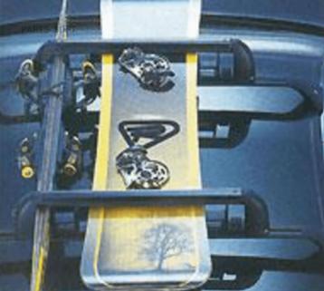 Retro Skidrager Thule 4 ski's of 2 snowboards dakdrager Peug, Enlèvement ou Envoi, Neuf