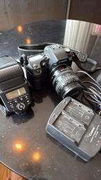 Canon EOS D60 + EF 28–105mm USM + flash, Audio, Tv en Foto, Ophalen of Verzenden, Zo goed als nieuw, Canon