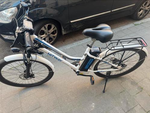 Hitway ebike met gas handel, Fietsen en Brommers, Elektrische fietsen, Gebruikt, Overige merken, 30 tot 50 km per accu, Ophalen