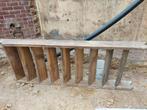 houten keldertrap, Doe-het-zelf en Bouw, Ladders en Trappen, Ophalen, Gebruikt