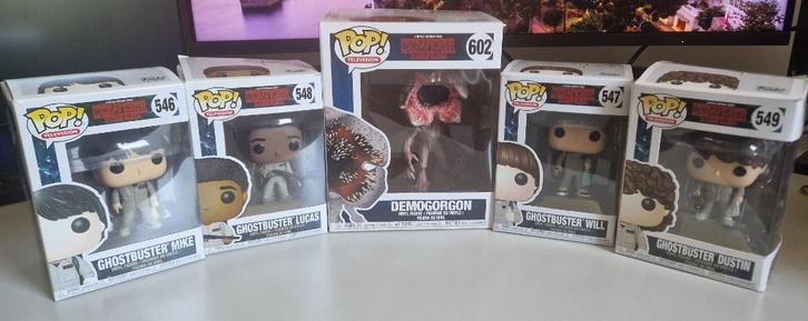 Funko POP! Stranger Things en lot, Verzamelen, Beelden en Beeldjes, Zo goed als nieuw, Fantasy, Ophalen