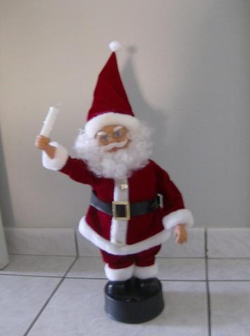 Zingende Kerstman - 40 cm beschikbaar voor biedingen